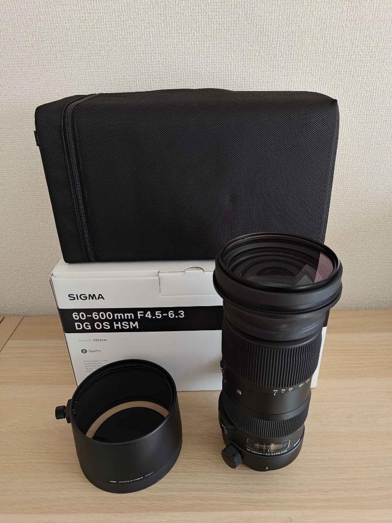 60–600mm F4.5–6.3 DG OS HSM　Fマウント