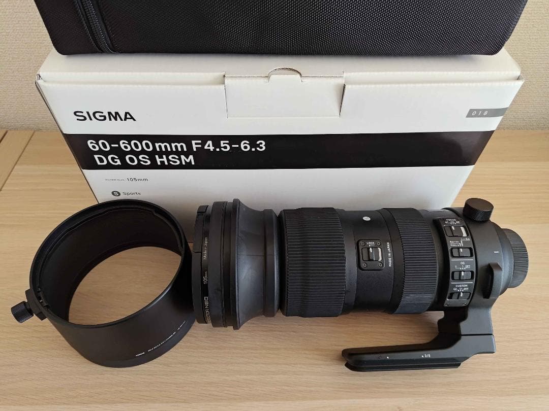 60–600mm F4.5–6.3 DG OS HSM　Fマウント