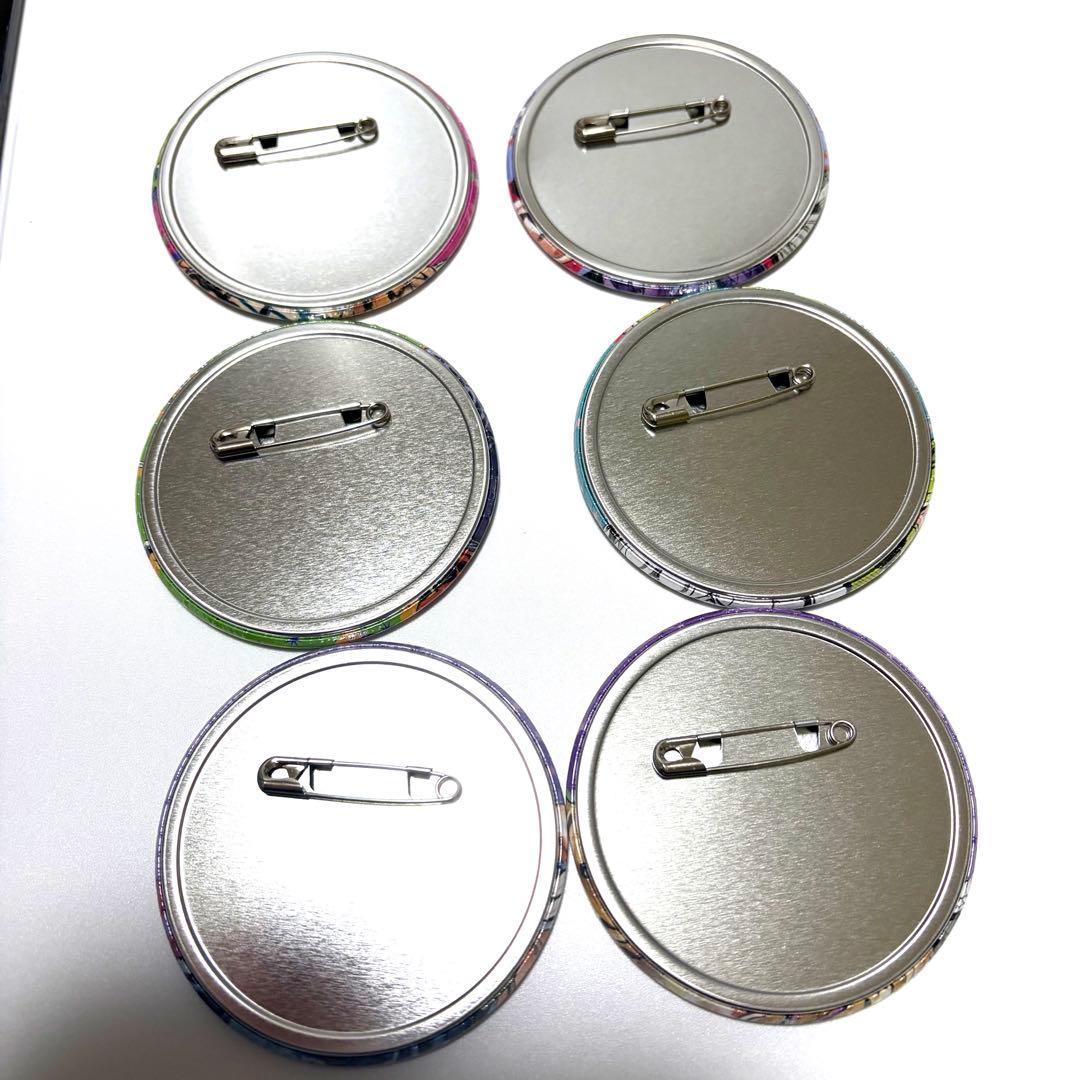 荒木飛呂彦原画展 ジョジョの奇妙な冒険 5部 黄金の風 缶バッチ