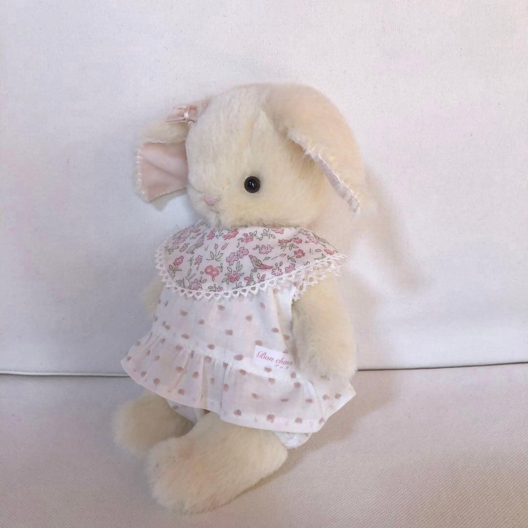 ハンドメイド　ベビーロップちゃん② うさぎのぬいぐるみ