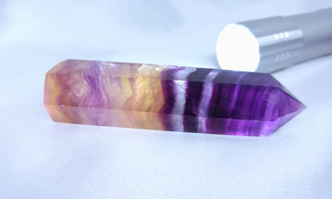 キャンディ フローライト　ポイント　3本セット　レインボー