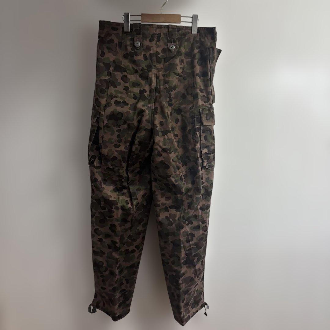 70s デッドストック　オーストラリア軍　ピードットカモ　パンツ　送料無料