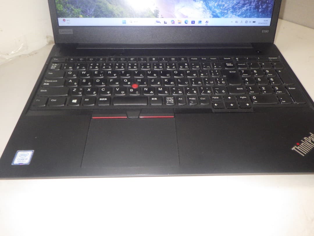 Windowsノート本体 ThinkPad E590 i3-8145U 256GB SSD