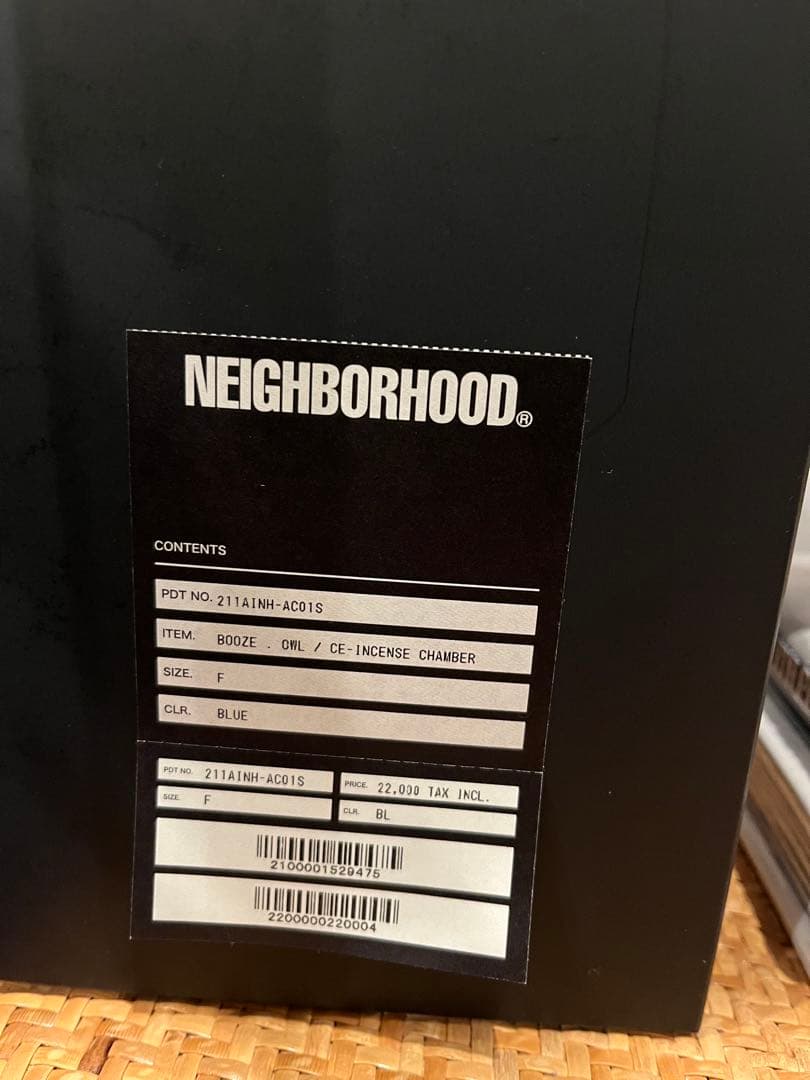 置物 NEIGHBORHOOD . OWL /CE-INCENSE CHAMBER