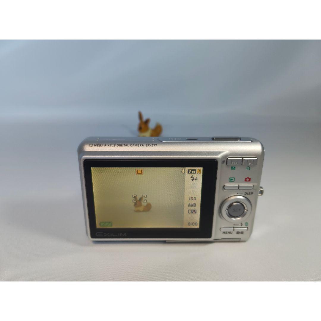 ❤動作良好❤ CASIO EXLIM EX-Z77 音でも楽しむ 平成 コンデジ