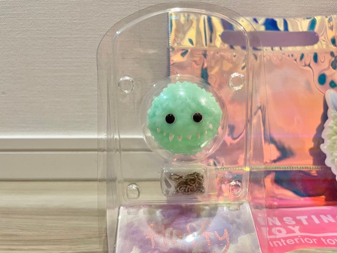 【当選】サイン入りINSTINCTOY fluffy mint greenオマケ