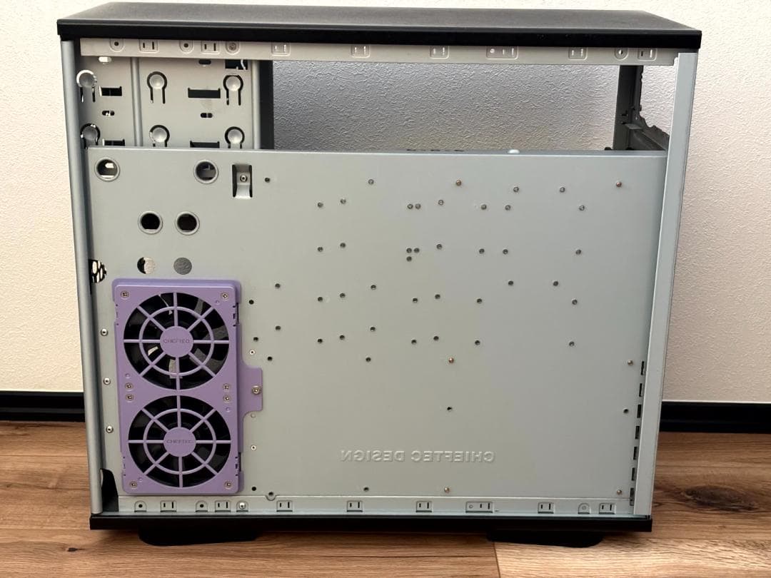 Owltech OWL-603AT(B)/N スチールPCケース ファン3個増設