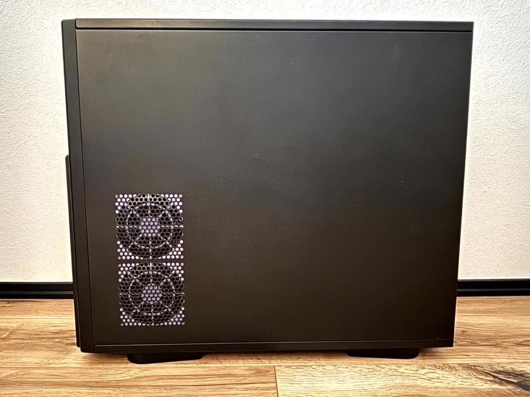 Owltech OWL-603AT(B)/N スチールPCケース ファン3個増設