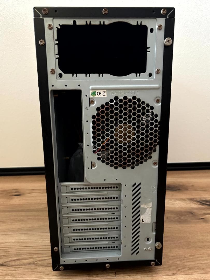 Owltech OWL-603AT(B)/N スチールPCケース ファン3個増設