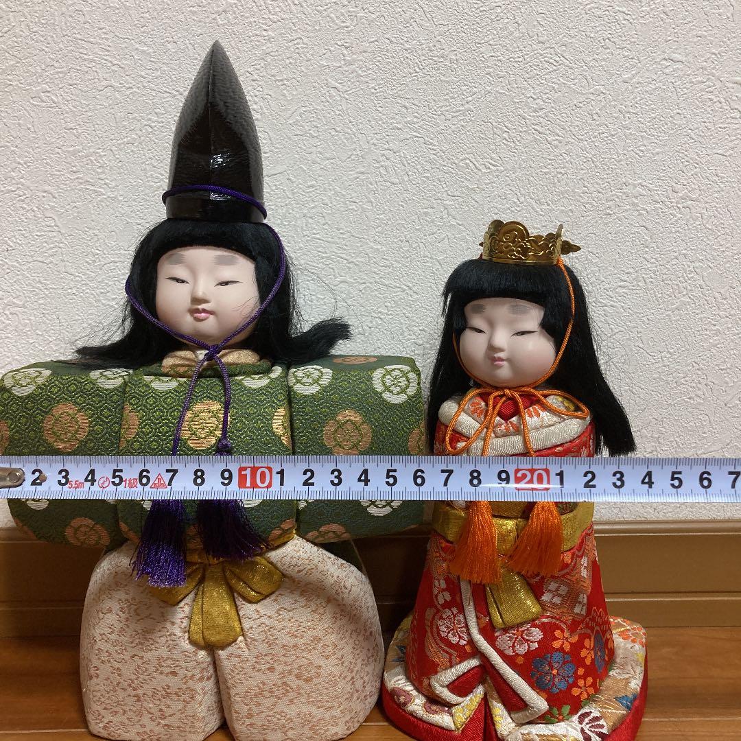 雛人形 ひな人形 木目込人形 素人の趣味の域のハンドメイド  ひな祭 ふっくら