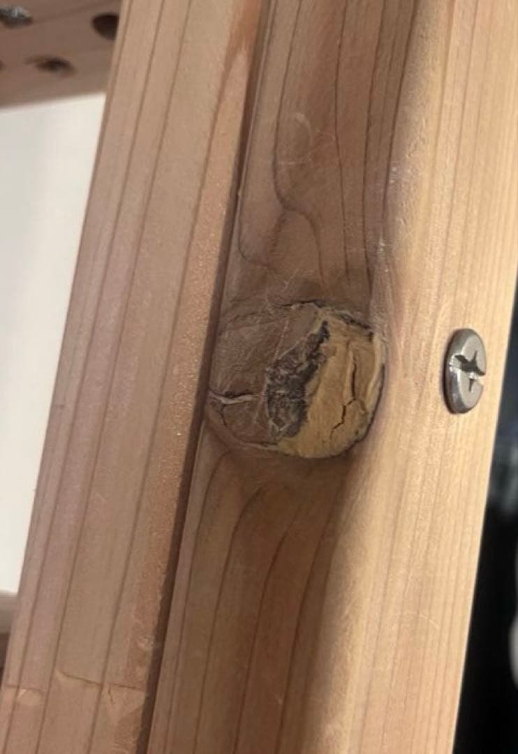 兵庫杉頑丈突っ張りラック 国産杉 無垢 無塗装 薄型 本棚 つっぱり ラック