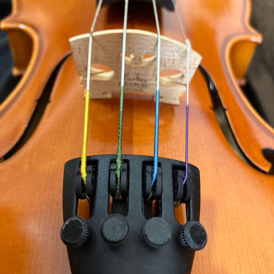 分数バイオリン　3/4 イーストマン　vL80 2012年製　肩当て・松脂付き