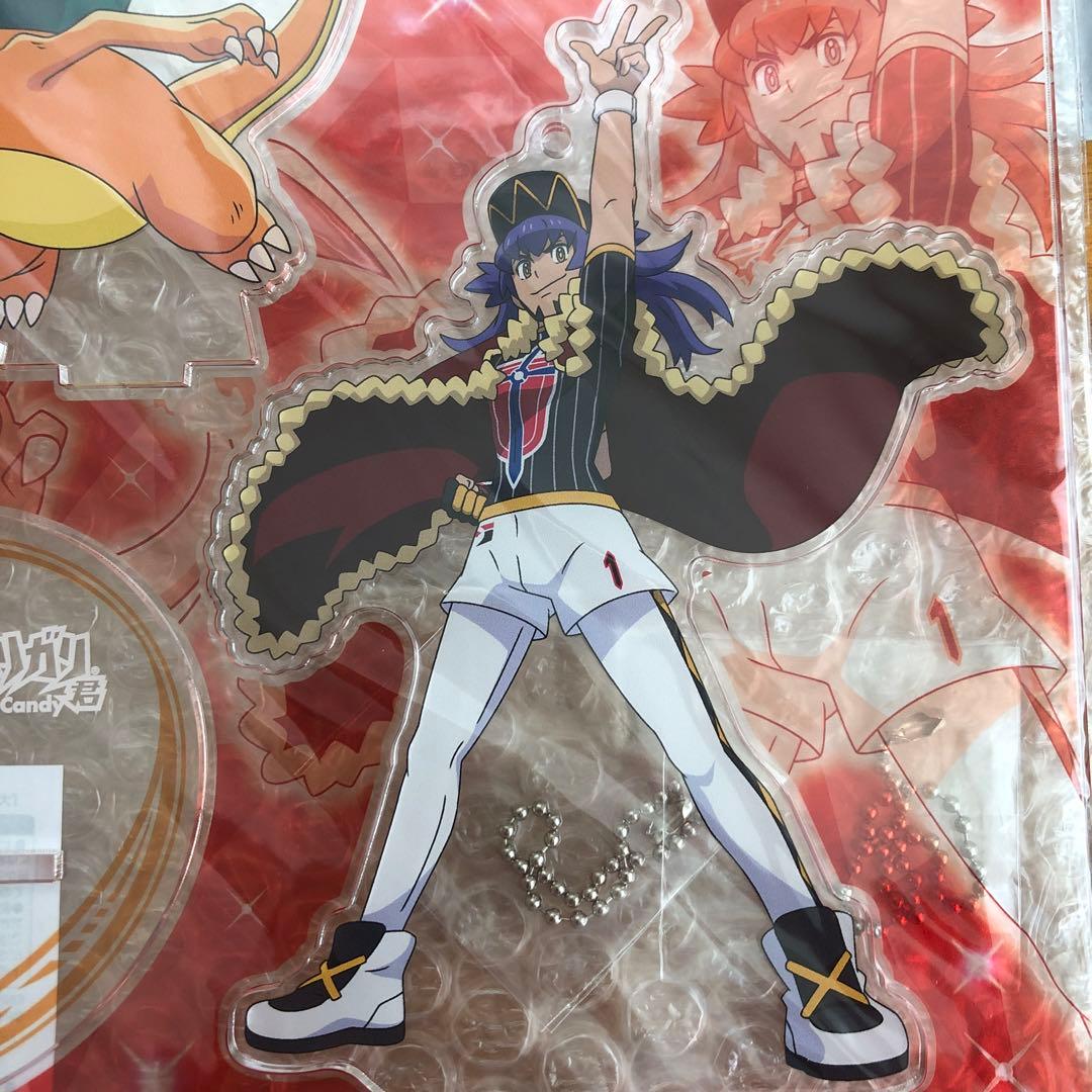 ポケモン ガリガリ君 アクリルスタンド ダンデ&リザードン 当選品 限定品 新品