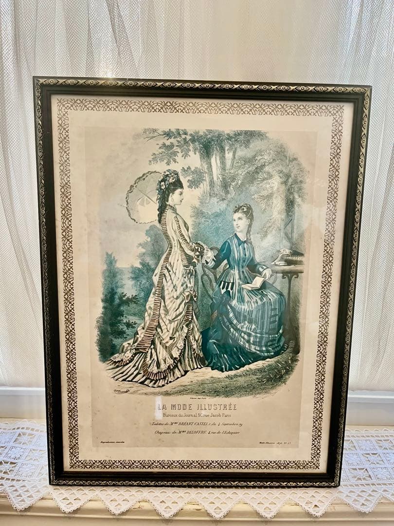 フランス アンティーク 挿絵