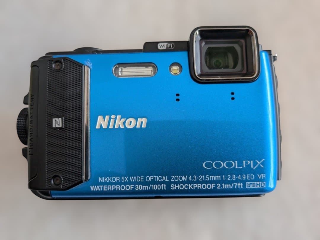 【美品】Nikon COOLPIX AW130 防水 耐衝撃デジタルカメラ