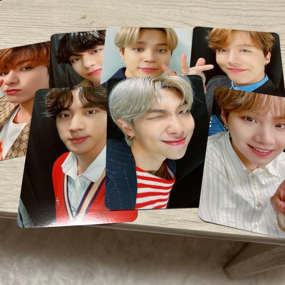 BTS公式ペンライト、フォトカつき