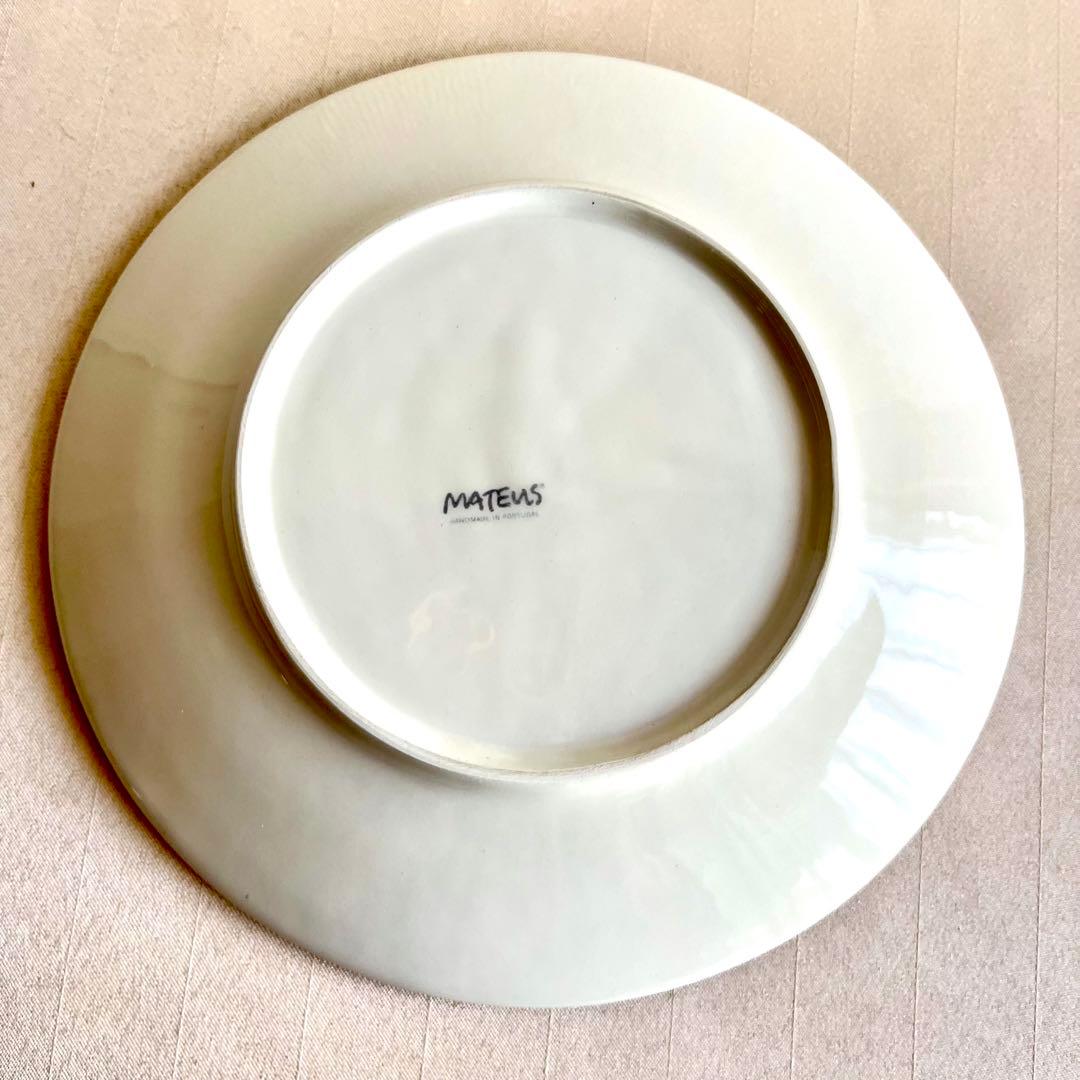 ★新品未使用 超美品★MATEUSマテュース　プラムレースプレート21cm 2枚
