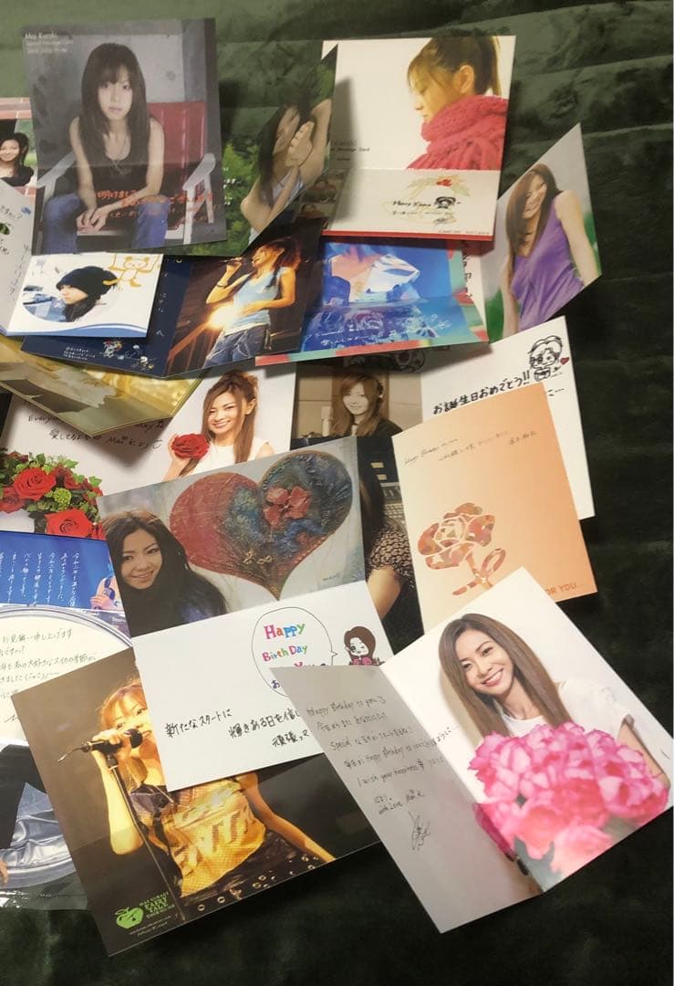 ★ 極 美 品 ★ 倉木麻衣ファンクラブカード等 合計 28枚