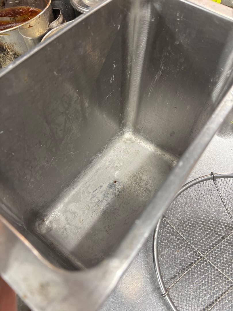 アルミ製 中型 ストレーナー 持ち手付き4点セット