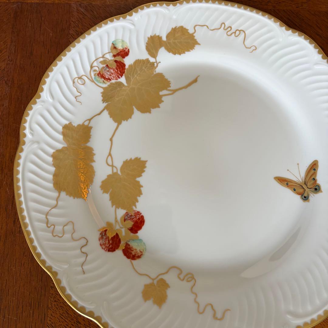 【希少品】新品　リチャードジノリ・サボイア家の絵皿★森の果実★プレート6枚