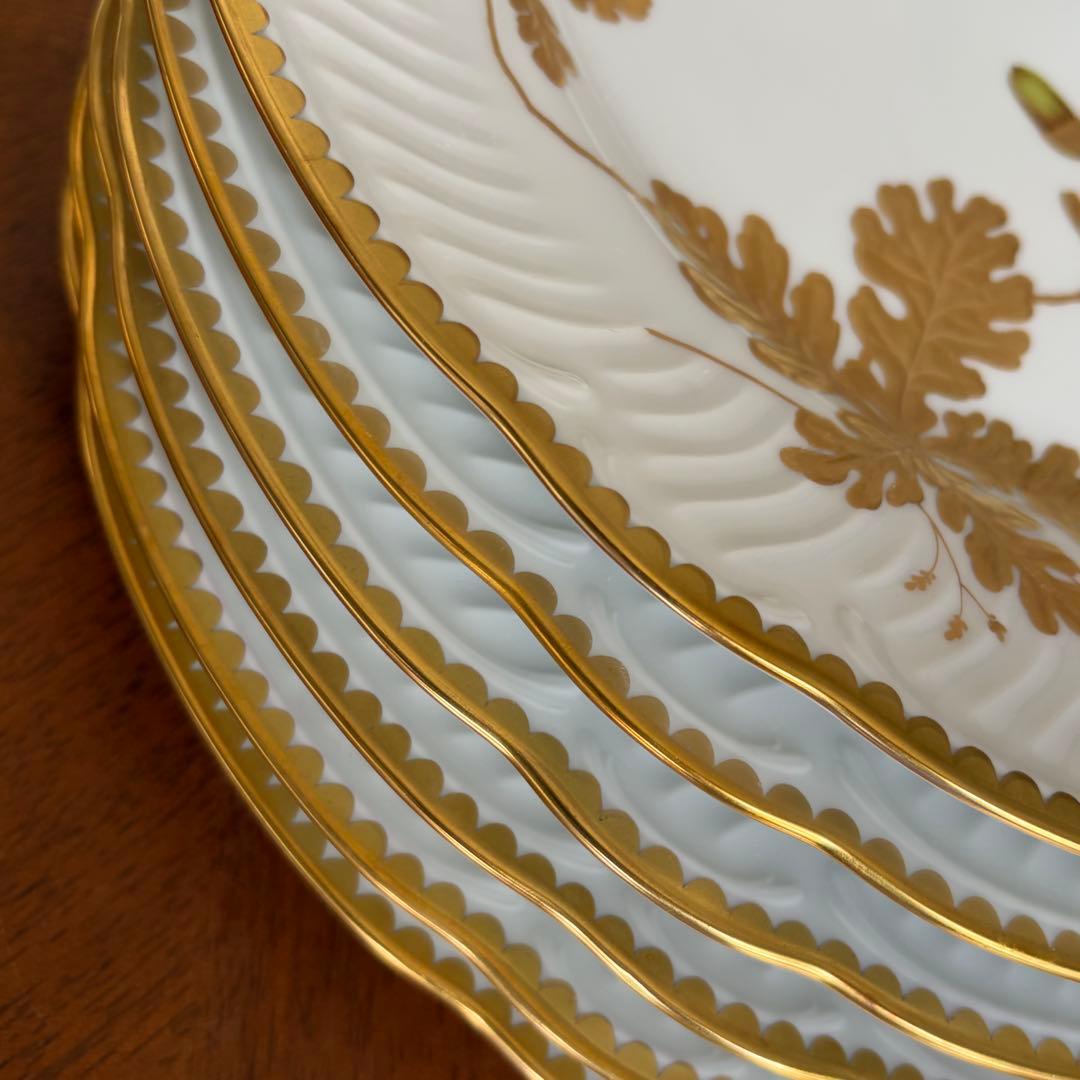 【希少品】新品　リチャードジノリ・サボイア家の絵皿★森の果実★プレート6枚