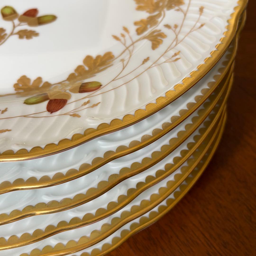 【希少品】新品　リチャードジノリ・サボイア家の絵皿★森の果実★プレート6枚