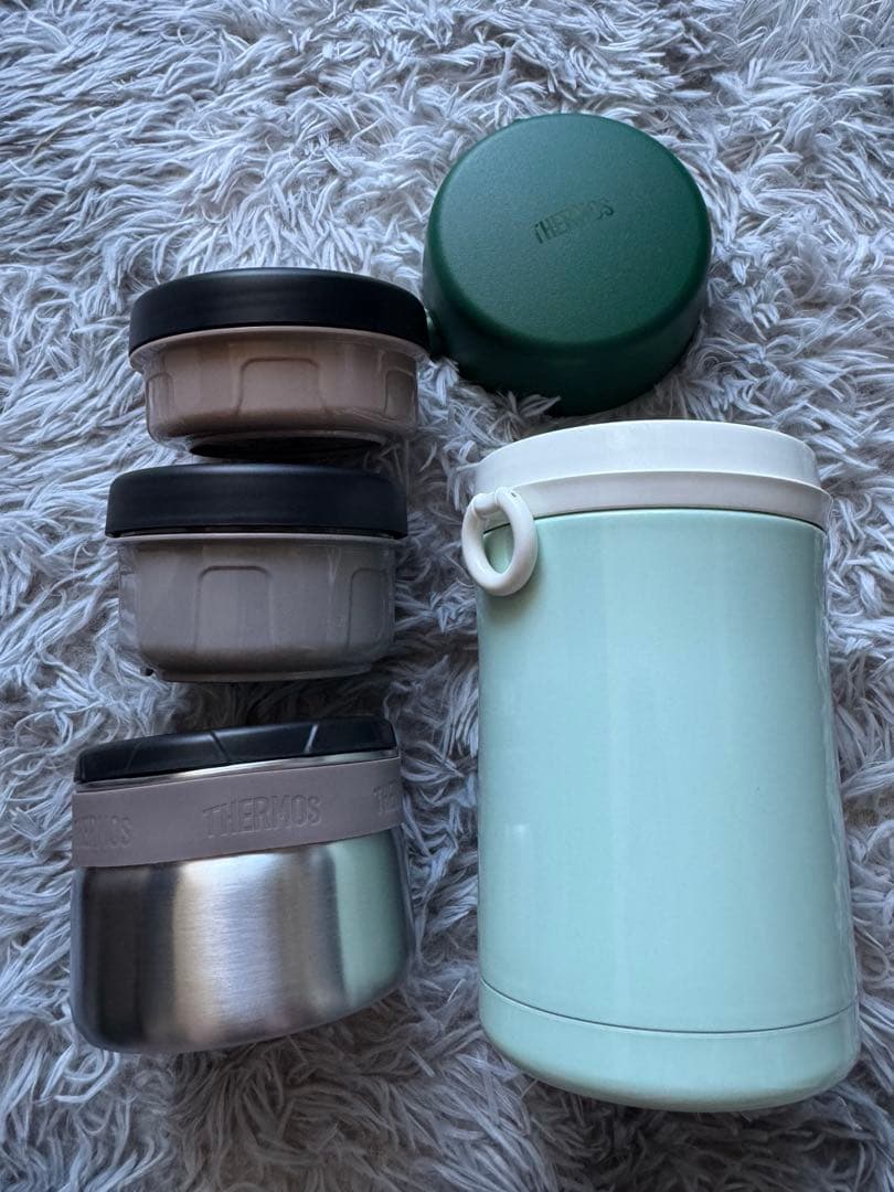 【新品未使用】韓国スタバ　THERMOSサーモス　ランチボックス フードジャー