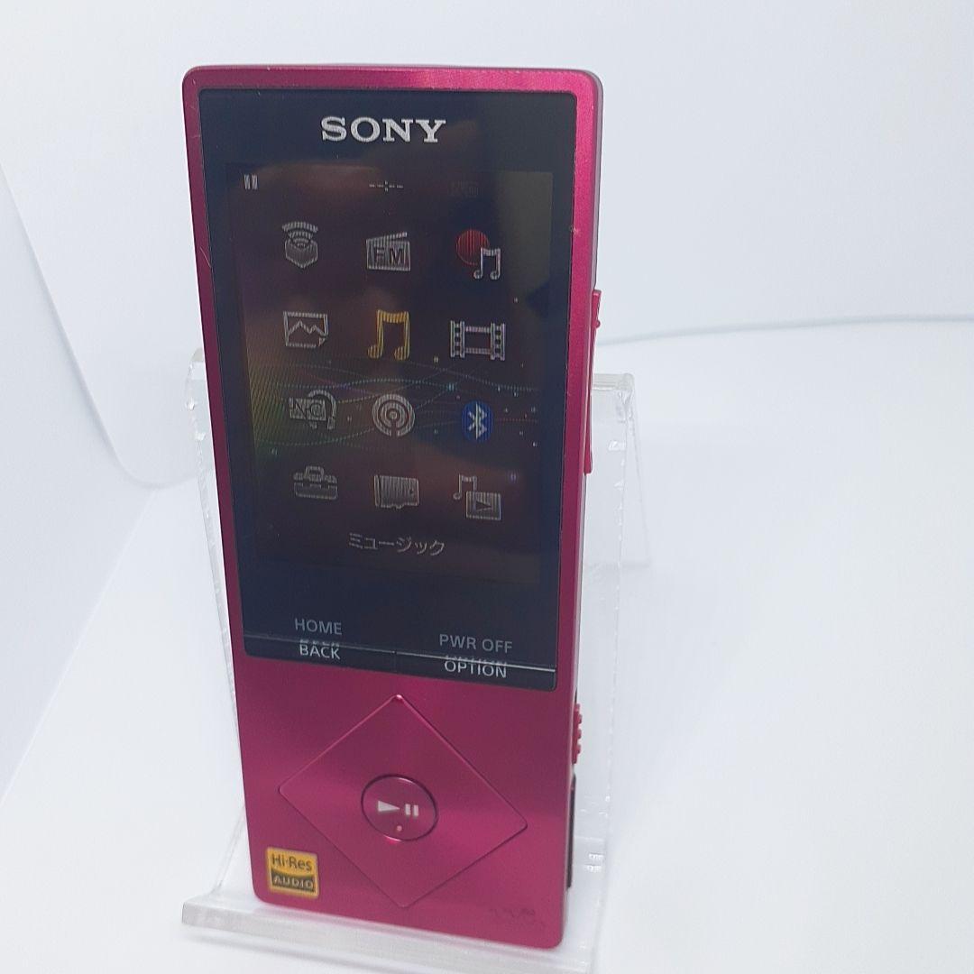 美品　SONY ウォークマン NW-A26 動作品 32GB ボルドーピンク