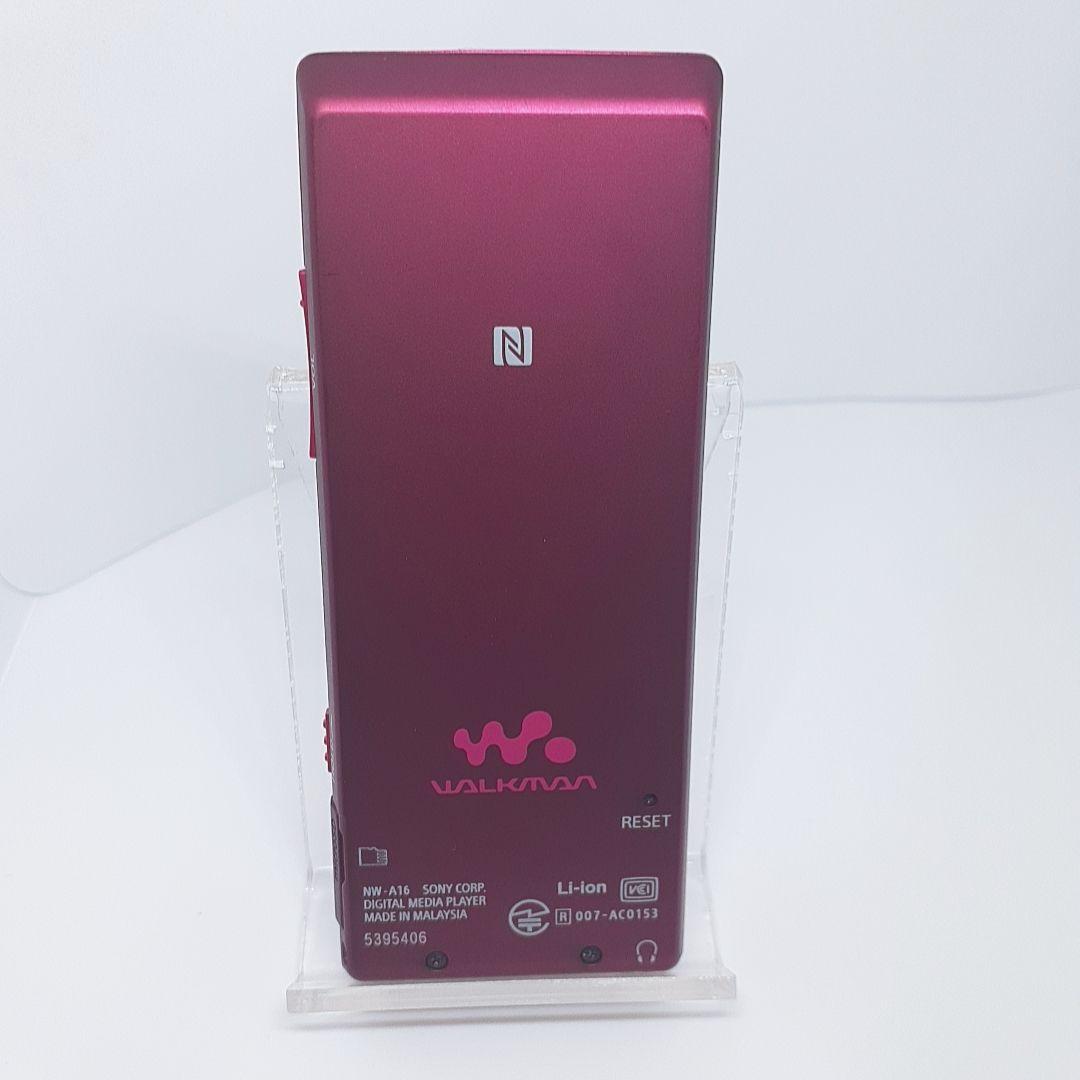 美品　SONY ウォークマン NW-A26 動作品 32GB ボルドーピンク