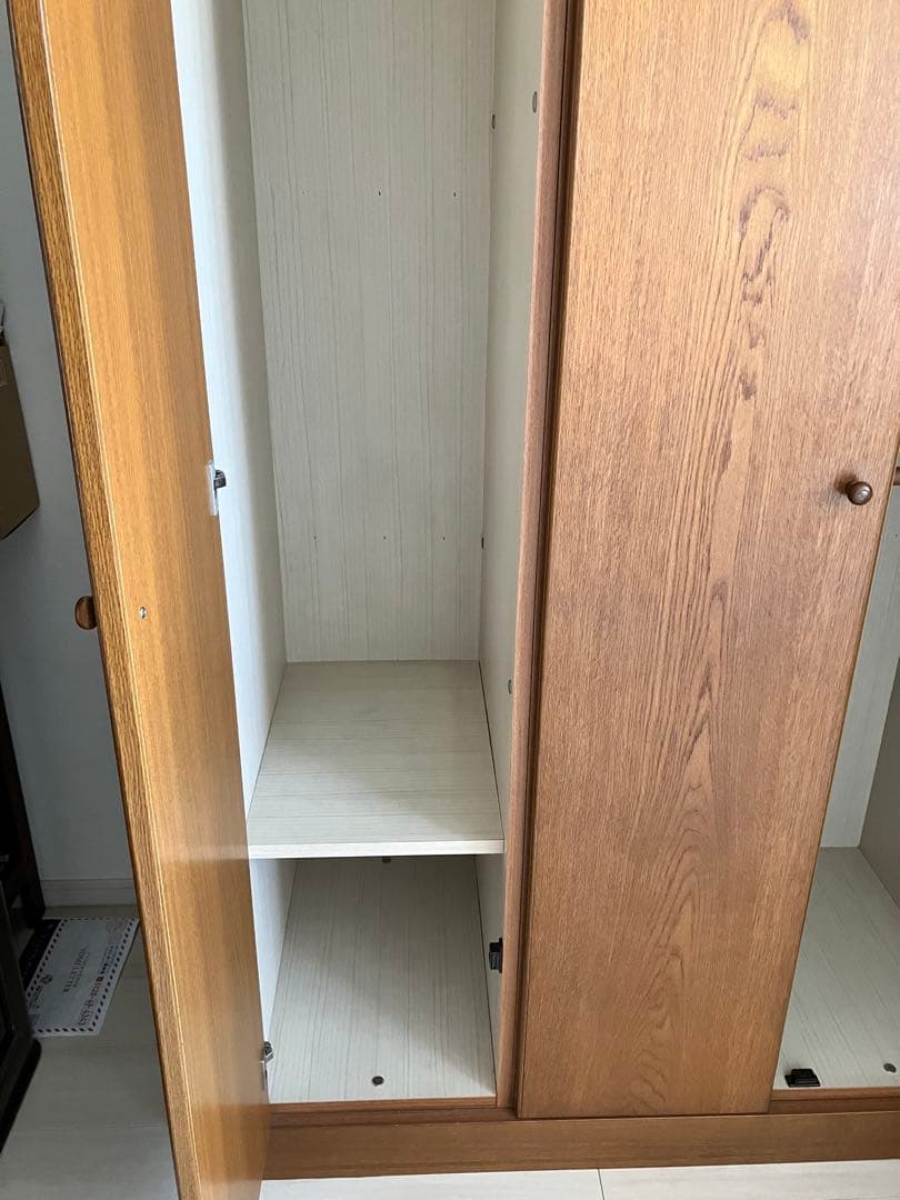 木製洋服ダンス(3枚扉)