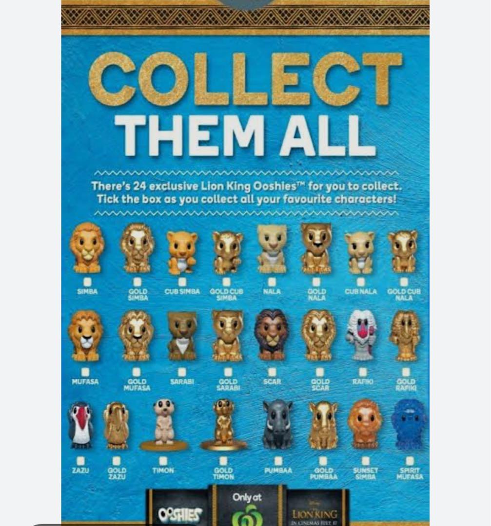 ディズニー　ライオンキング　フィギュア　コンプ