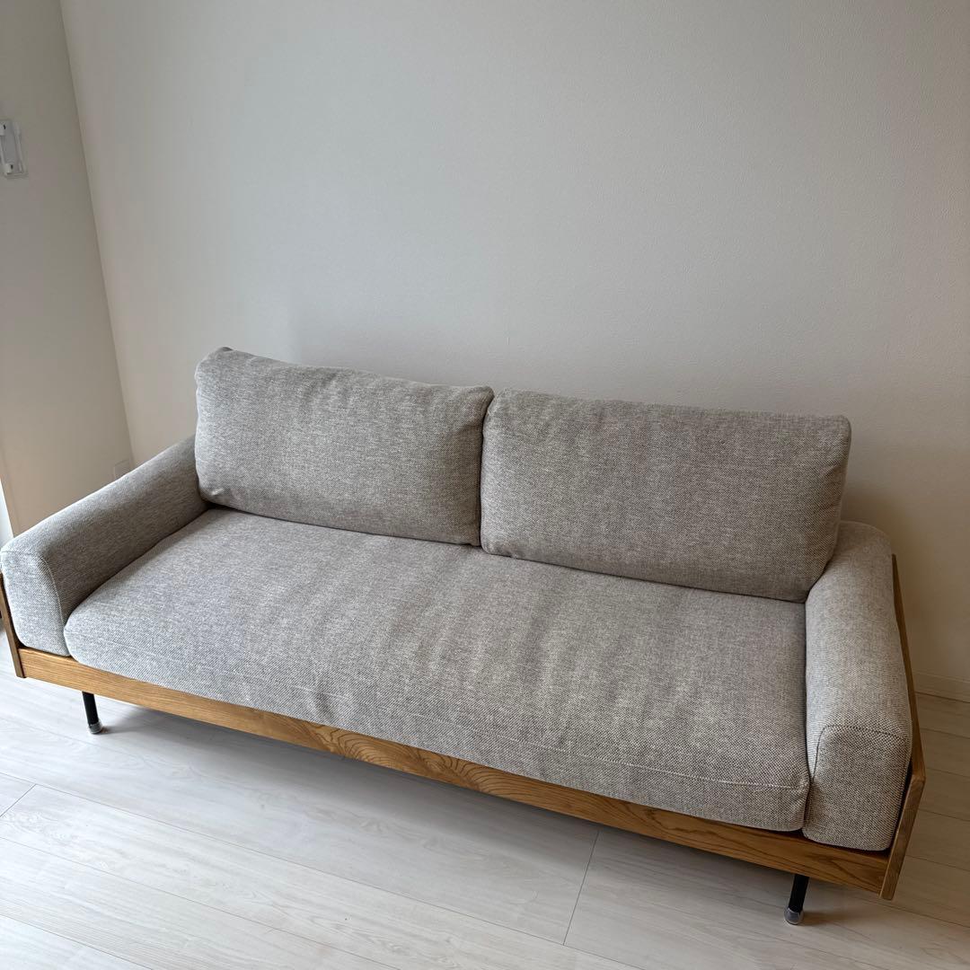 【unico】TREL(トレル) カバーリングソファ 3シーター