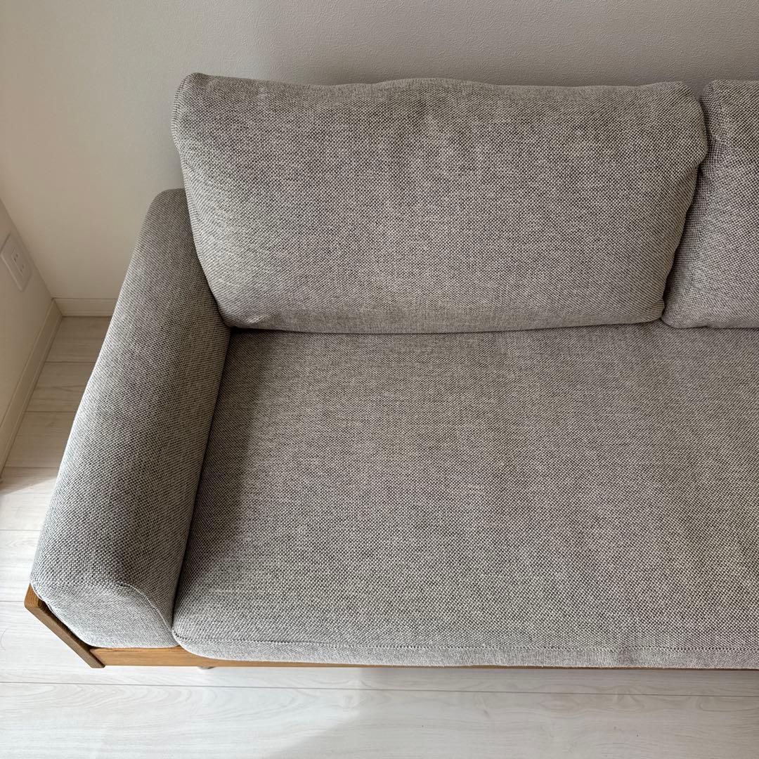 【unico】TREL(トレル) カバーリングソファ 3シーター