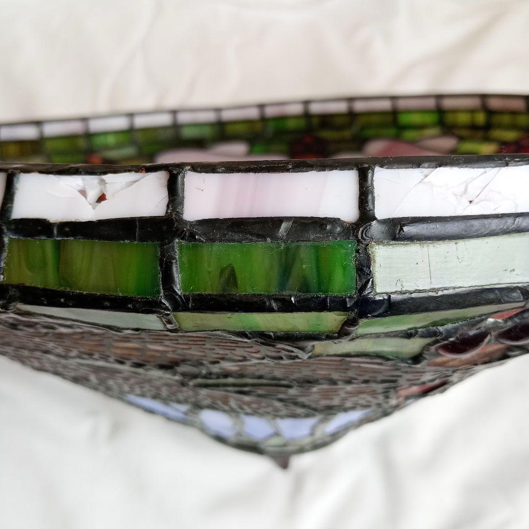 【希少の逸品】ティファニー レプリカステンドグラスランプ ドラゴンフライ