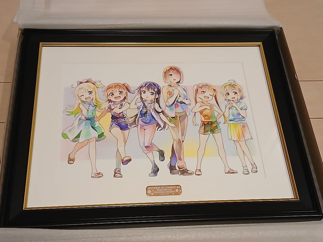 私に天使が舞い降りた！複製原画とアクスタ