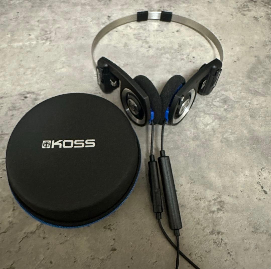 KOSS porta pro Wireless　ケース　充電ケーブル付き