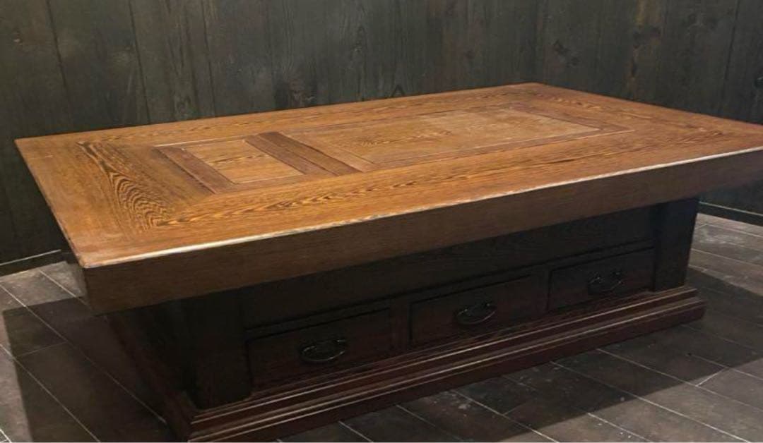 新品♪欅 火鉢 囲炉裏テーブル