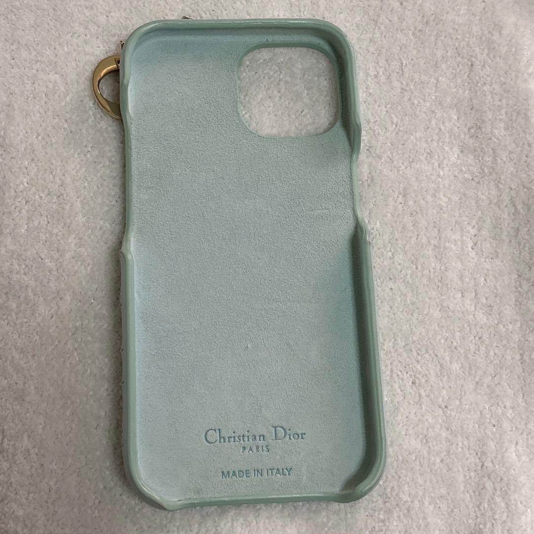 Dior iPhone15ケース　水色