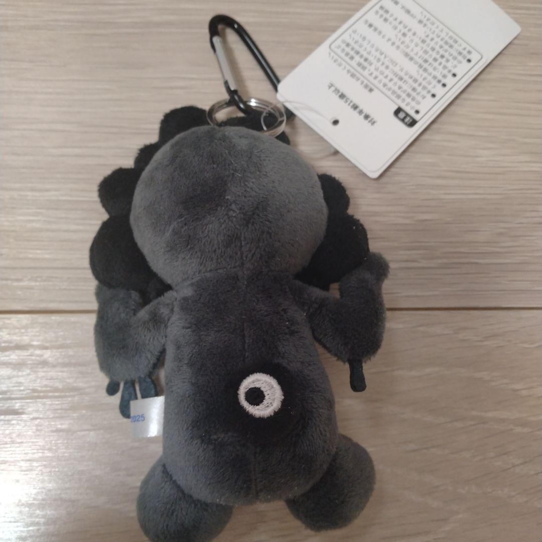 【新品未使用】大阪万博　黒ミャクミャクカラビナ付きぬいぐるみ