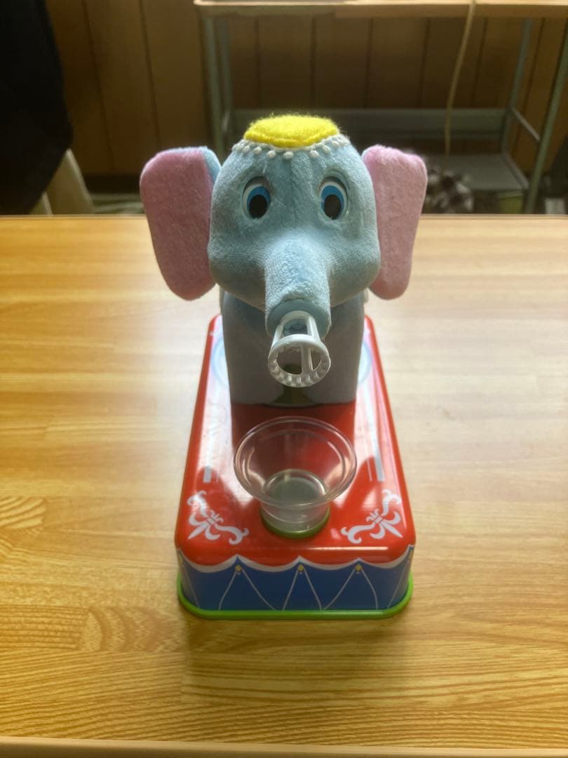 象のシャボン玉吹きのおもちゃ