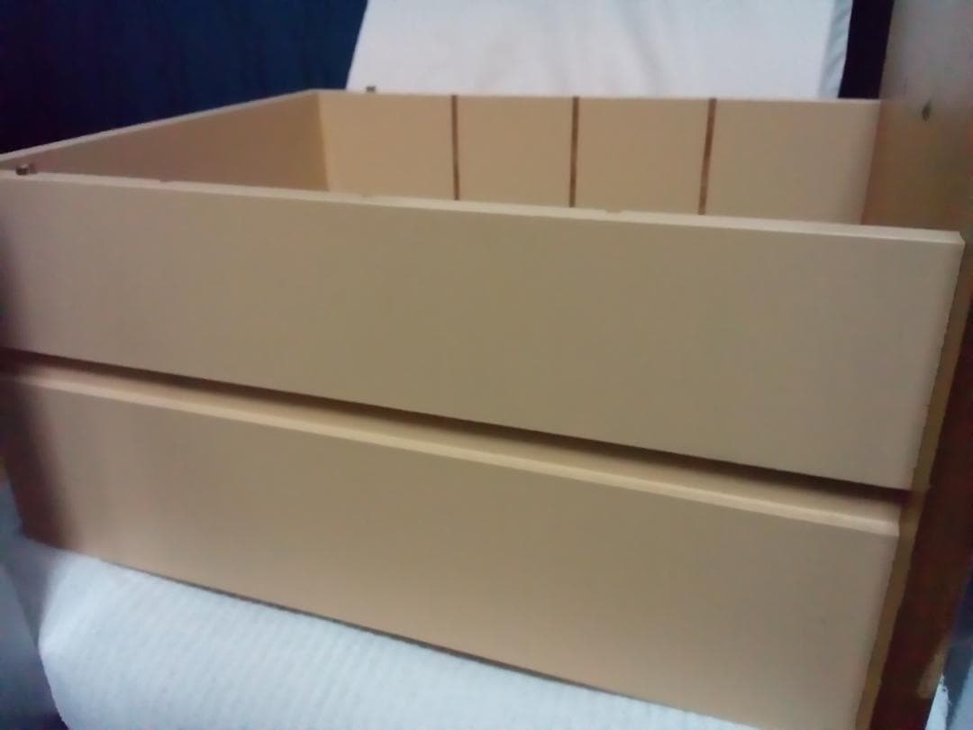 【くろがね工作所】『木製学習机　右下最下段大引き出し』　　学習デスク