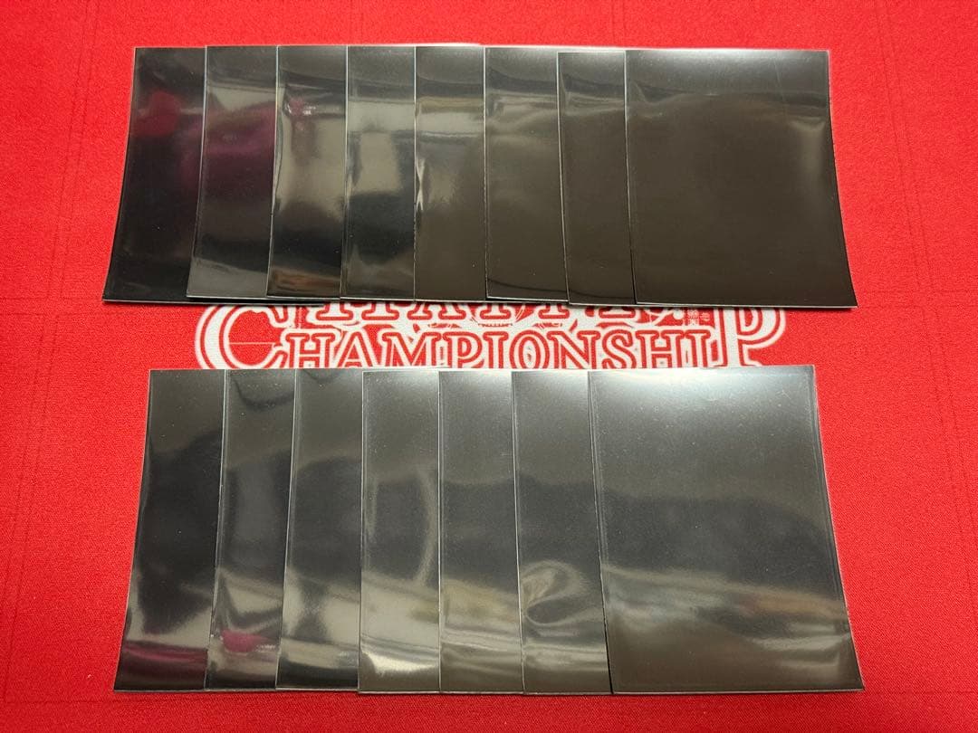 【出回りなし】 遊戯王 WCS 2024 赤 スリーブ 15枚