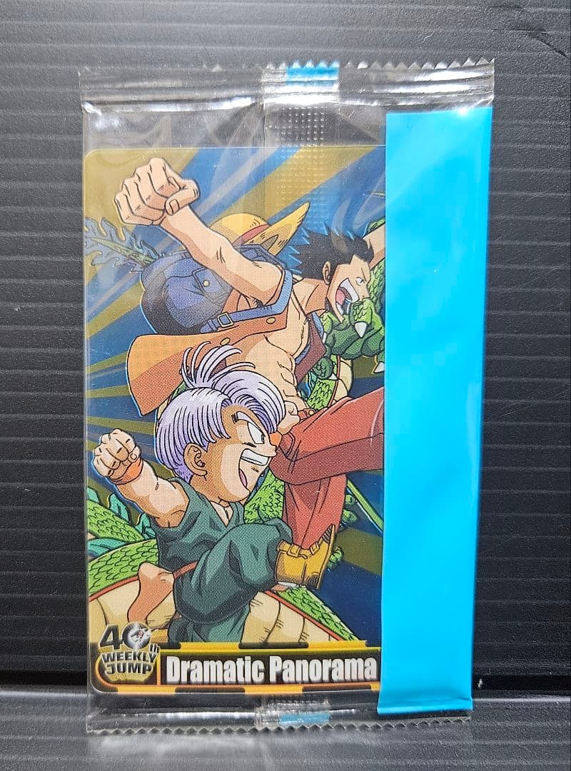 ジャンプ40周年　ドラゴンボール×ワンピース　ウエハースカード