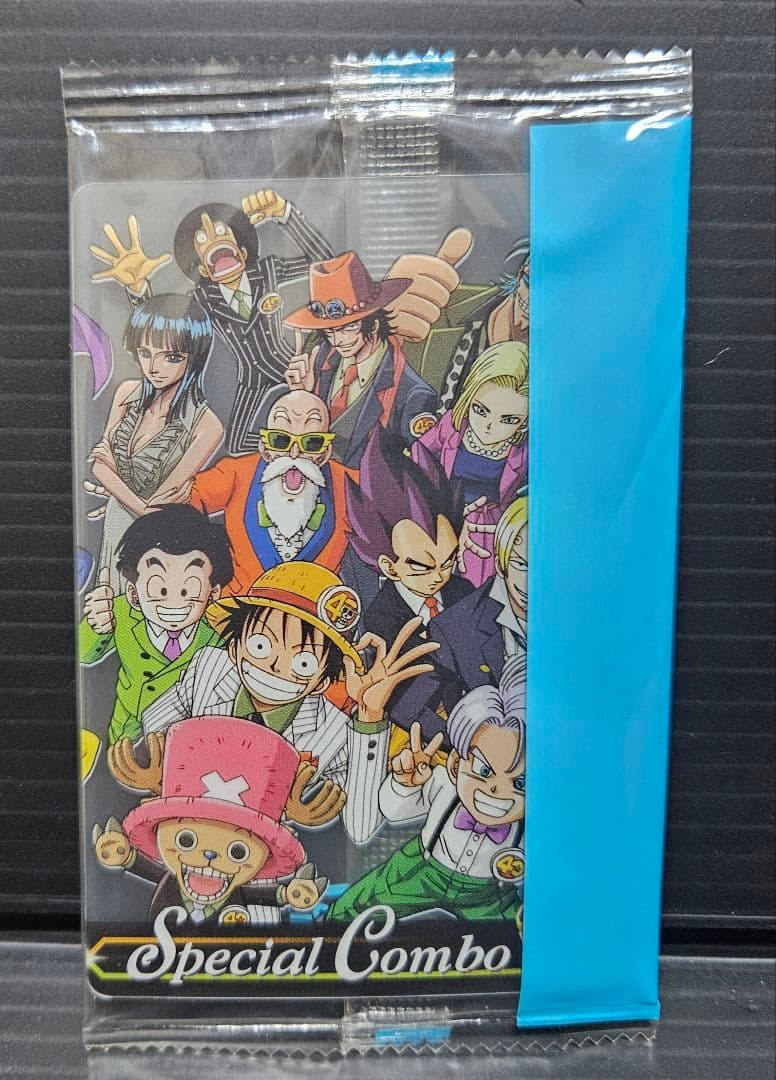 ジャンプ40周年　ドラゴンボール×ワンピース　ウエハースカード