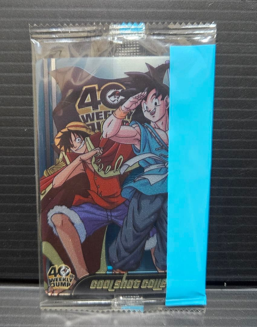 ジャンプ40周年　ドラゴンボール×ワンピース　ウエハースカード