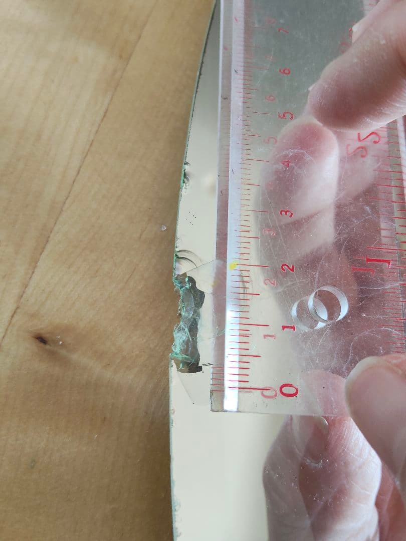 BoConcept　ウォールミラー　※割れあり