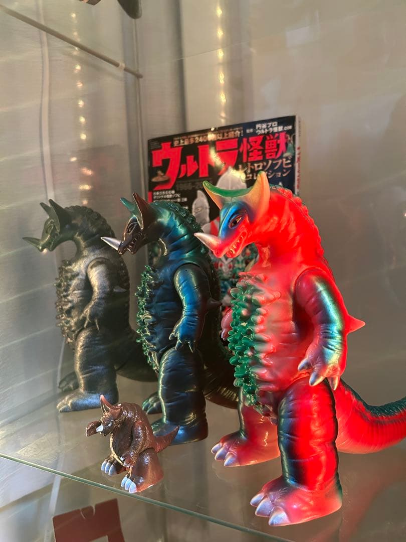 ゴモラ　ソフビ　スタンダードサイズ　マルサン　ブルマァク　当時物