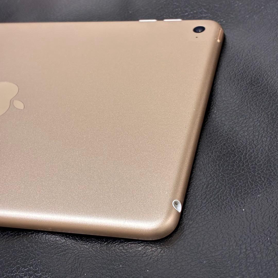 (美品) Apple iPad mini4 128GB ゴールド 本体