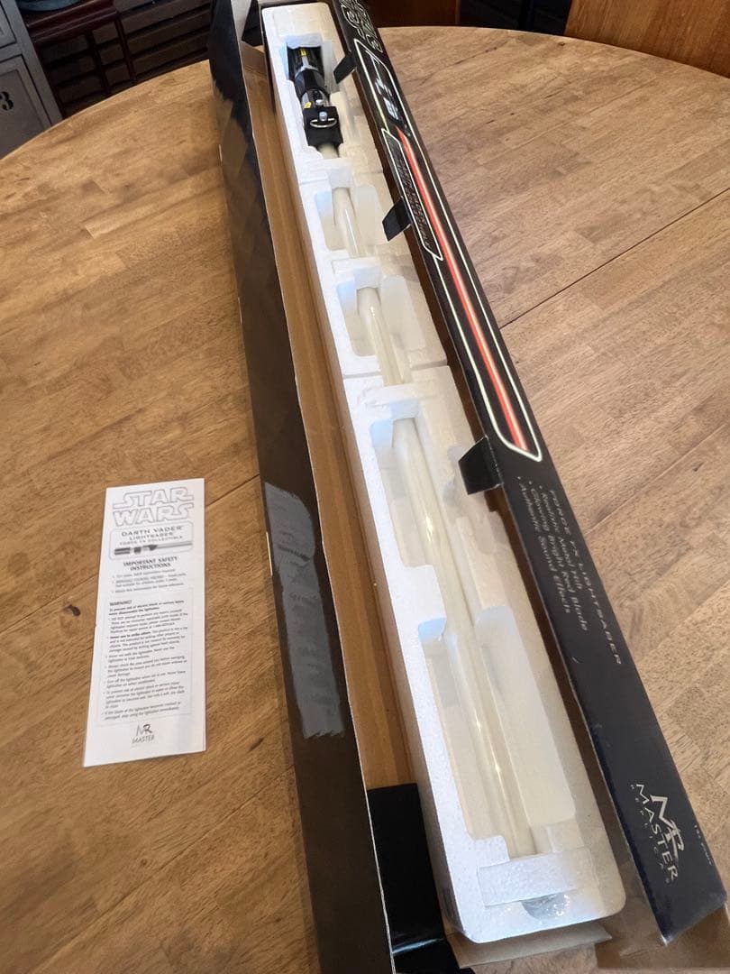 【希少】マスターレプリカ ダース・ベイダー FXライトセーバー SW-202