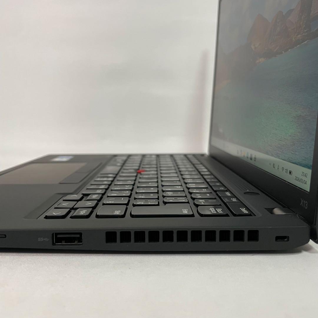 高性能ノートPC Lenovo ThinkPad X13 持ち運びに パソコン